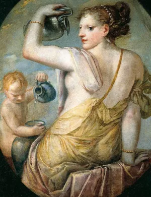 Allegory of Temperance painting by Pietro Liberi