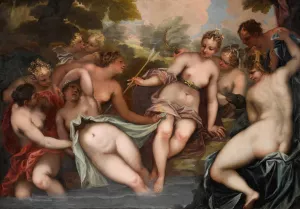 Diana and Callisto by Pietro Liberi Oil Painting