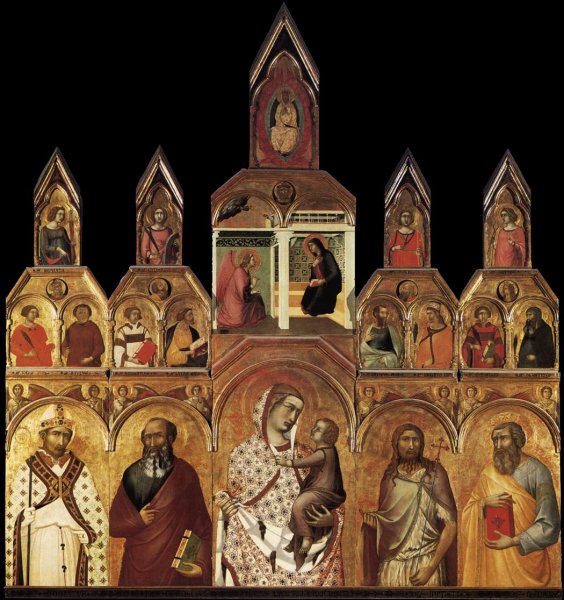 Polyptych by Pietro Lorenzetti - Hand-Painted Oil Painting Reproduction
