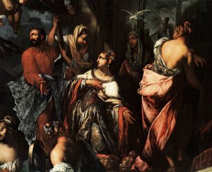 The Madonna Saves Venice from the Plague of 1630 by Pietro Negri Oil Painting
