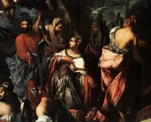 The Madonna Saves Venice from the Plague of 1630 by Pietro Negri Oil Painting