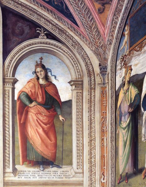 Main Product Photo of Cato Painting by Pietro Perugino