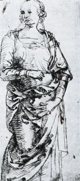 Cumaean Sibyl painting by Pietro Perugino