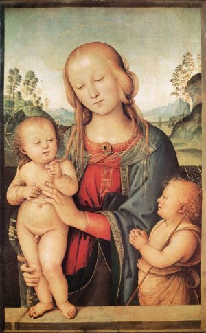 Madonna with Child and the Infant St John