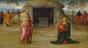 Noli Me Tangere by Pietro Perugino Oil Painting