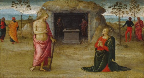 Noli Me Tangere  by Pietro Perugino - Hand-Painted Oil Painting Reproduction