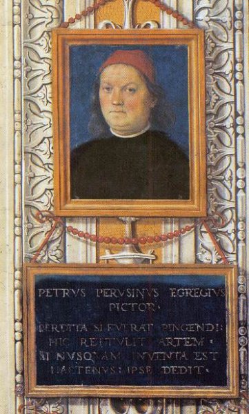 Main Product Photo of Perugino's Self-Portrait Painting by Pietro Perugino