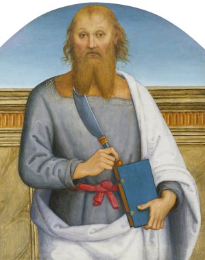 Saint Bartholomew by Pietro Perugino Oil Painting