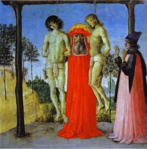 St. Jerome Supporting Two Men on the Gallows
