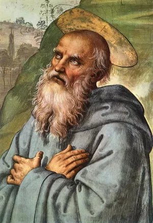 The Pazzi Crucifixion Detail Oil painting by Pietro Perugino