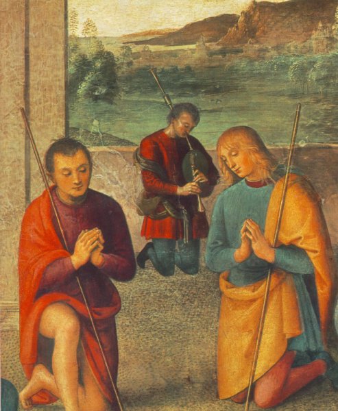 Main Product Photo of The Presepio Detail Painting by Pietro Perugino