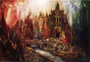 Guardian Angels by Pinckney Maricius-Simons Oil Painting