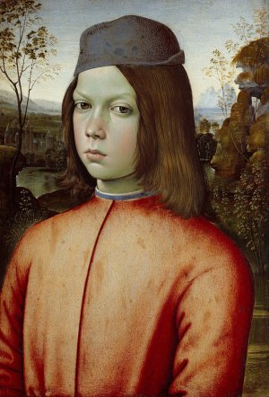 Portrait of a Boy by Pinturicchio Oil Painting