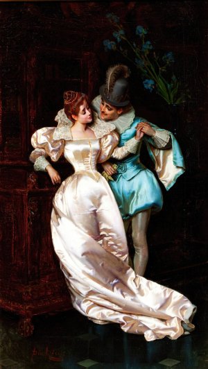 The Temptress by Pio Ricci Oil Painting