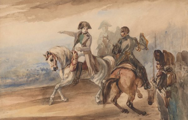 Main Product Photo of Napoleon wydajacy rozkazy  Painting by Piotr Michalowski