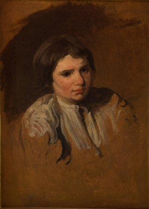 Young Peasant by Piotr Michalowski Oil Painting