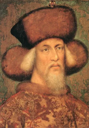 Portrait of Emperor Sigismund of Luxembourg Oil painting by Pisanello