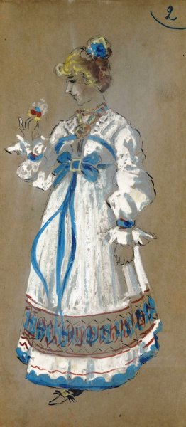 Olga by Plinio Codognato Oil Painting