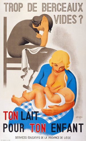 Trop de Berceaux vides by Pol Mathieu Oil Painting
