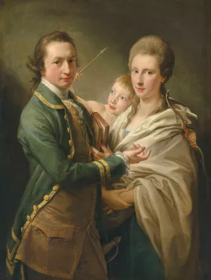 Arthur Saunders Gore, Viscount Sudley, later 2nd Earl of Arran by Pompeo Batoni Oil Painting
