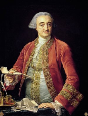 Manuel de Roda y Arrieta by Pompeo Batoni Oil Painting