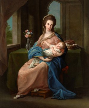 Mary Taylour, Viscountess of Headfort, later Countess of Bective and Marchioness of Headfort by Pompeo Batoni Oil Painting