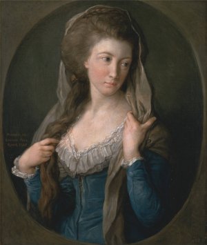 Portrait Of A Woman, Traditionally Identified As Margaret Stuart, Lady Hippisley by Pompeo Batoni Oil Painting