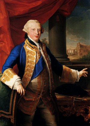 Portrait Of Edward Augustus, Duke Of York 1739-1767 by Pompeo Batoni Oil Painting