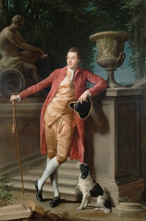 Portrait of John Talbot, later 1st Earl Talbot by Pompeo Batoni Oil Painting