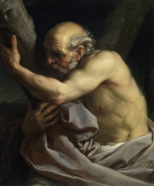 Saint Andrew by Pompeo Batoni Oil Painting