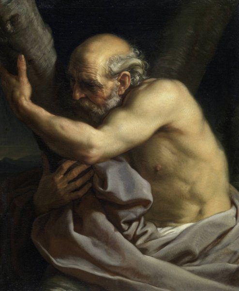 Main Product Photo of Saint Andrew  Painting by Pompeo Batoni