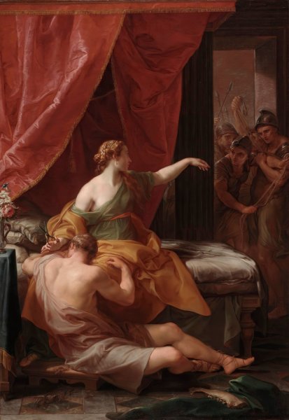 Main Product Photo of Samson and Delilah  Painting by Pompeo Batoni