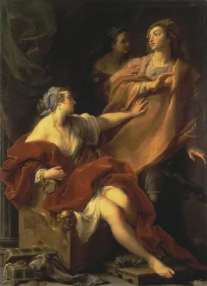 Sensuality painting by Pompeo Batoni