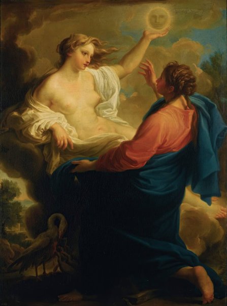 Truth and Mercy  by Pompeo Batoni - Hand-Painted Oil Painting Reproduction