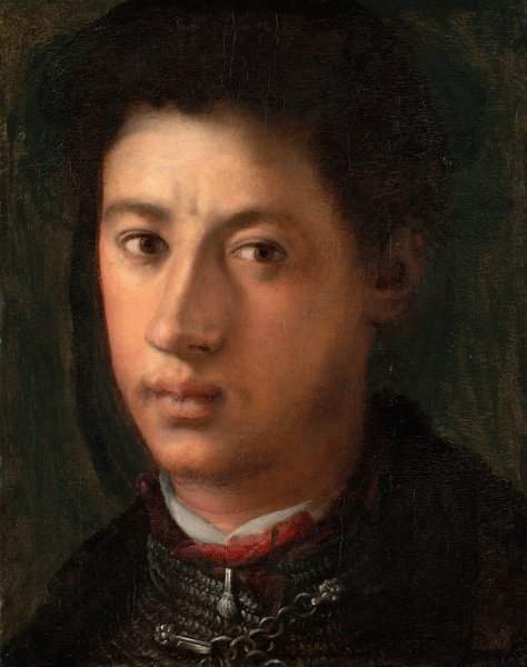 Main Product Photo of Alessandro de'Medici  Painting by Pontormo (Jacopo Carucci)