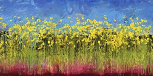Fire Field by Porter Hastings Oil Painting