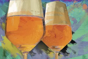 Southbrook Orange by Porter Hastings Oil Painting