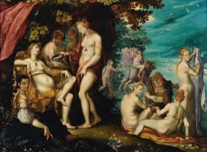 The Abduction Of Europa by Prague School Oil Painting