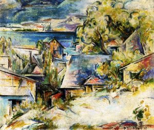 Harbor Scene by Preston Dickinson Oil Painting