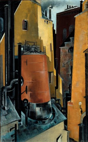 Industry by Preston Dickinson Oil Painting