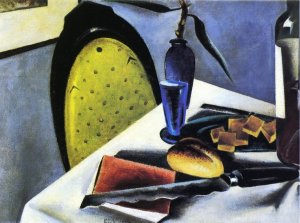Still Life with Yellow-Green Chair