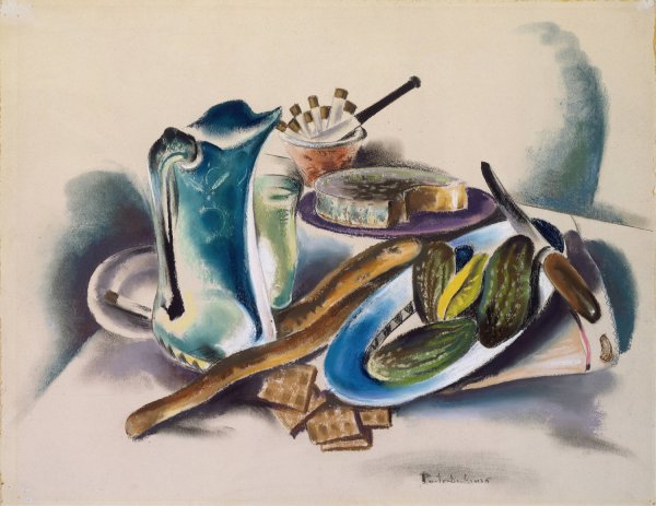 Main Product Photo of Still Life  Painting by Preston Dickinson