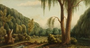 Bosque de Palermo by Prilidiano Pueyrredon Oil Painting
