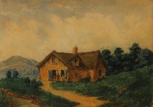 Paisaje by Prilidiano Pueyrredon Oil Painting