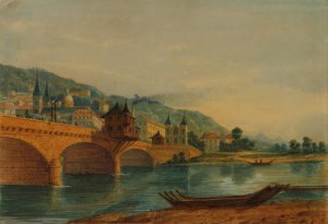Paisaje by Prilidiano Pueyrredon Oil Painting