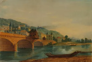 Paisaje by Prilidiano Pueyrredon Oil Painting