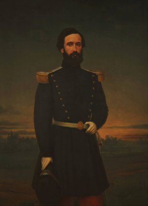 Retrato de Don Alejandro Diaz by Prilidiano Pueyrredon Oil Painting