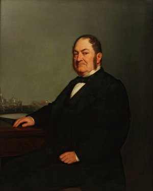 Retrato de Miguel de Azcuenaga by Prilidiano Pueyrredon Oil Painting