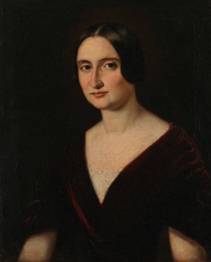 Retrato de Senora by Prilidiano Pueyrredon Oil Painting