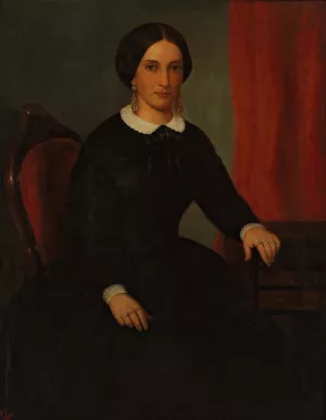 Trinidad Saravia de Huergo by Prilidiano Pueyrredon Oil Painting